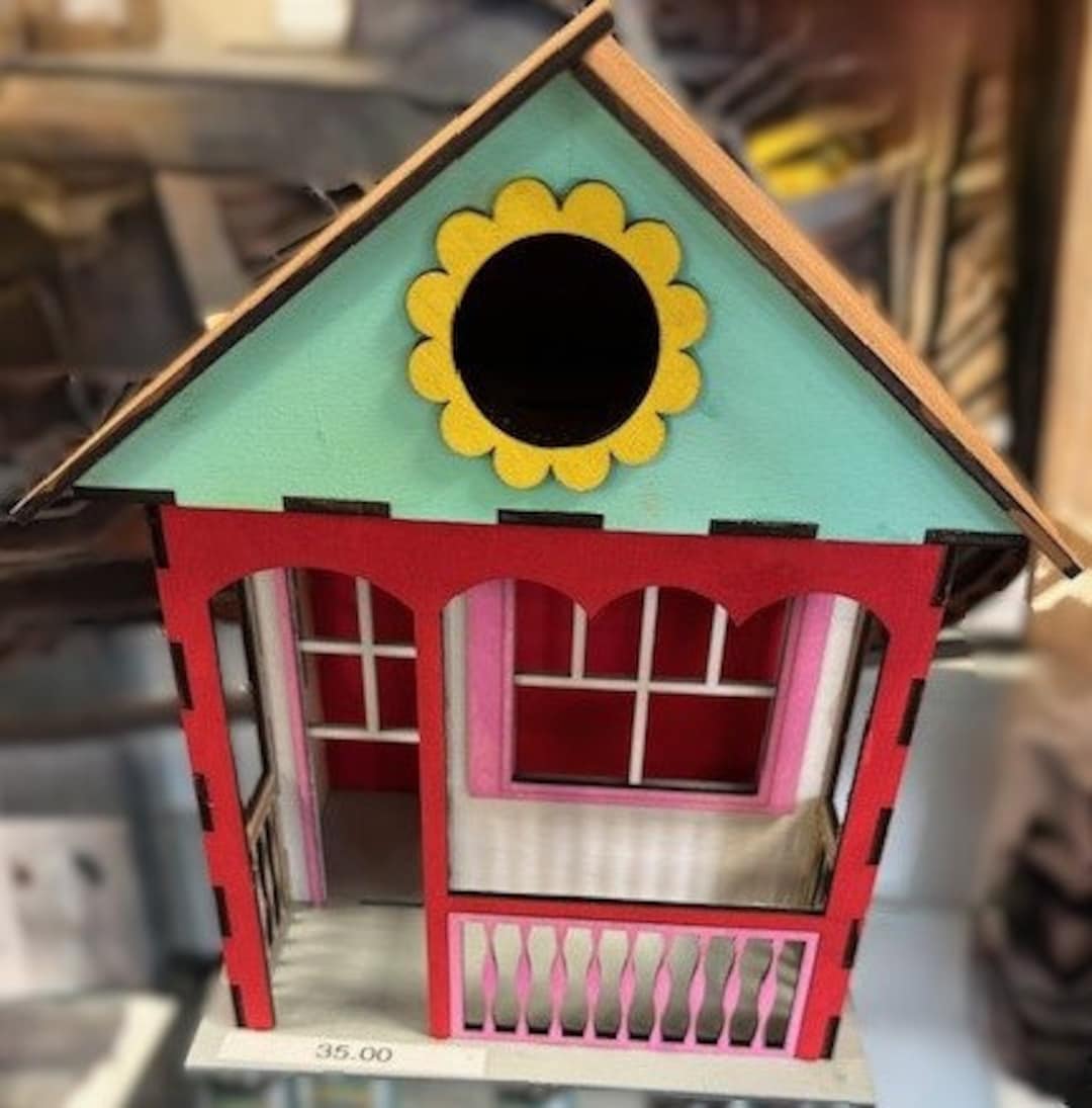 Luxury Bird House/cottage - Ready for Painting and Assembly - Fun for ...