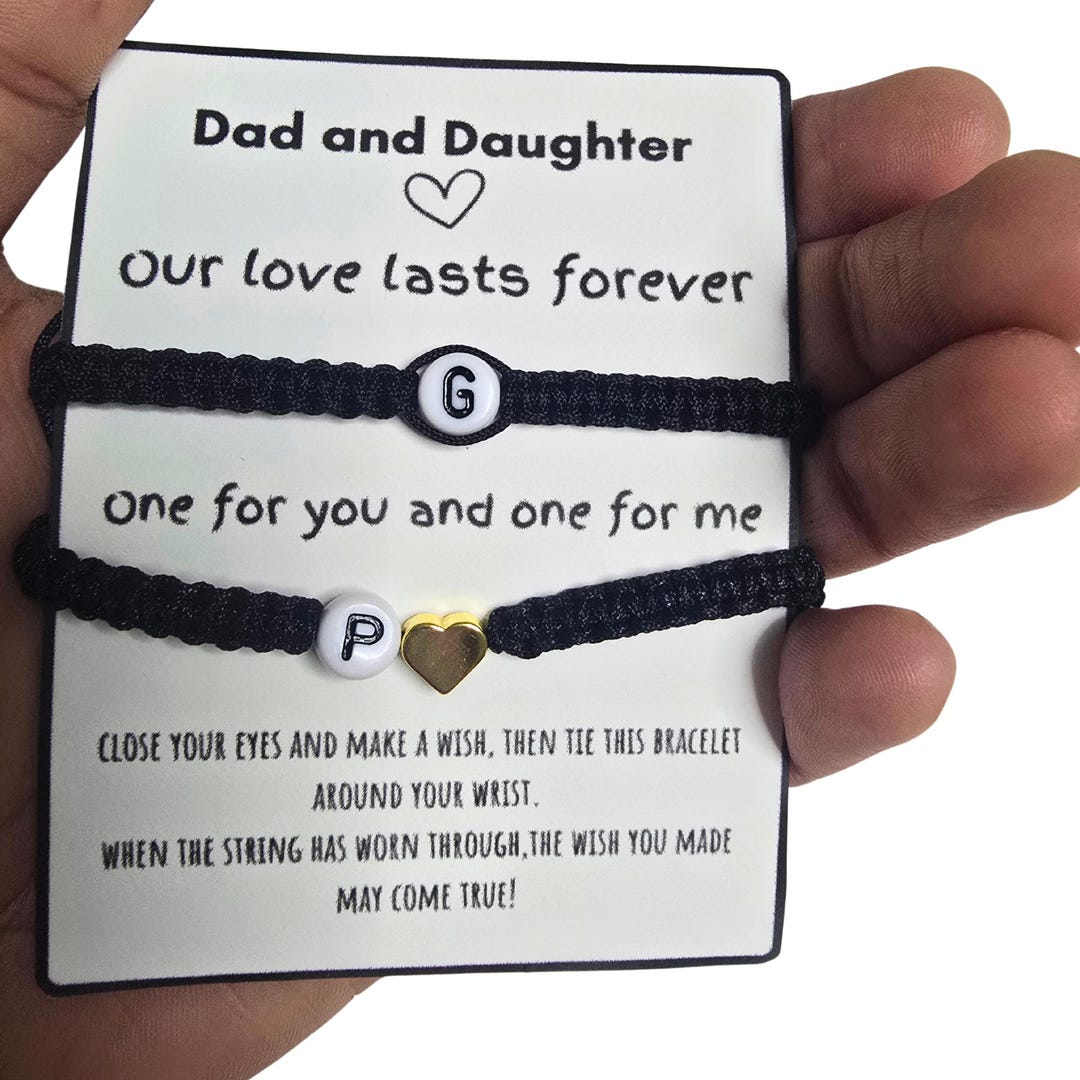Daddy And Daughter Braceletsnull