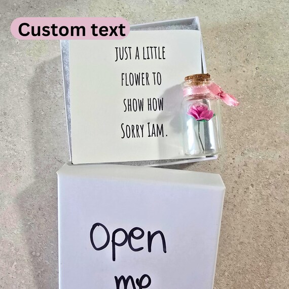I'm Sorry Flower Gift for Her, Apology Last Minute, Gift