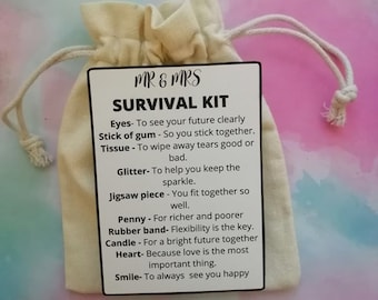 Marriage Survival Kits. Funny Wedding Gift For The Mr. And Mrs - View #10
