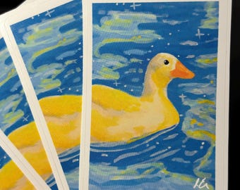 Goose STICKER - ACEO Artwork - EastridgeStudios