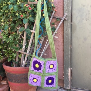 Bolso boho de ganchillo Grandma Square