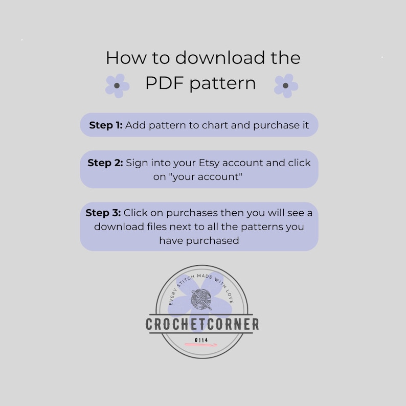 Low Sew Bee Crochet Bee Pattern PDF Download Beginner Friendly ...