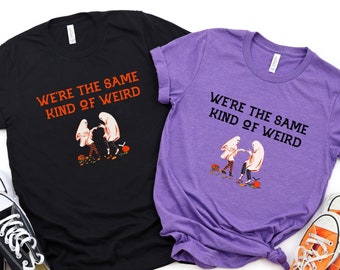 Matching Halloween Shirts, Couples Halloween, Ghostly Couples, Weird T-Shirt, Dancing Ghosts, Halloween Love, His Hers Halloween, Ghost Top