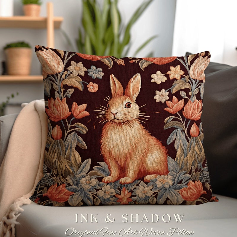 Rabbit Pillow - Etsy