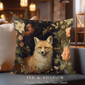 Fox Pillow Etsy
