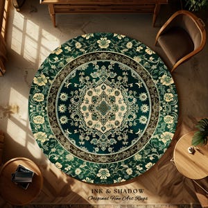 Victorian Gothic Bedroom Rug | Reading Nook Cozy Floor Rug Ornate ...