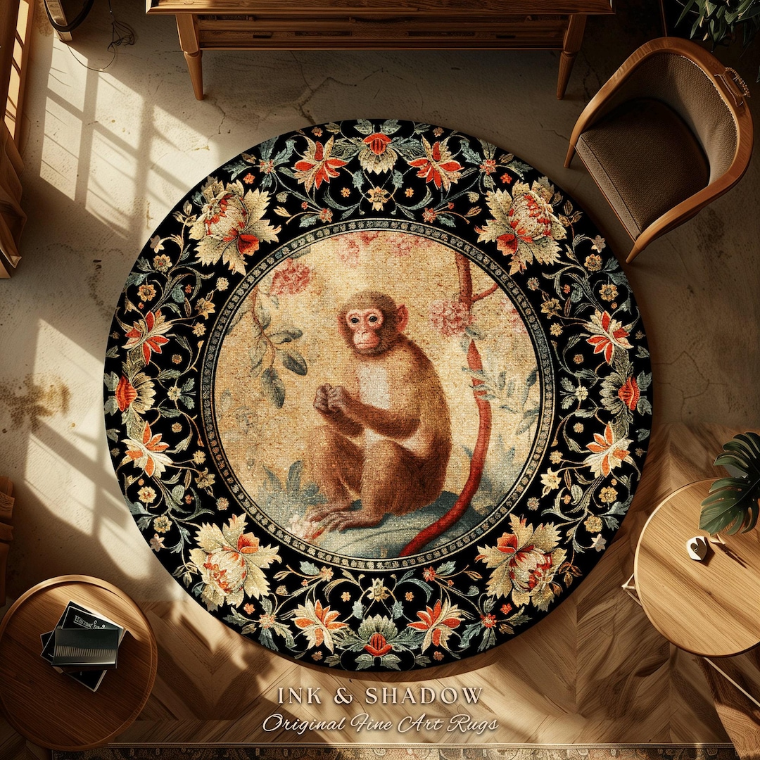 Victorian Gothic Decorative Rug | Woodland Gothic Room Decor William ...