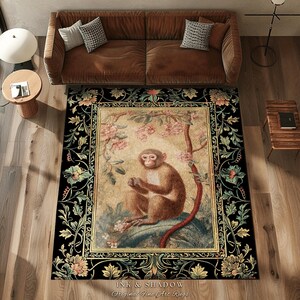 Victorian Gothic Decorative Rug | Woodland Gothic Room Decor William ...