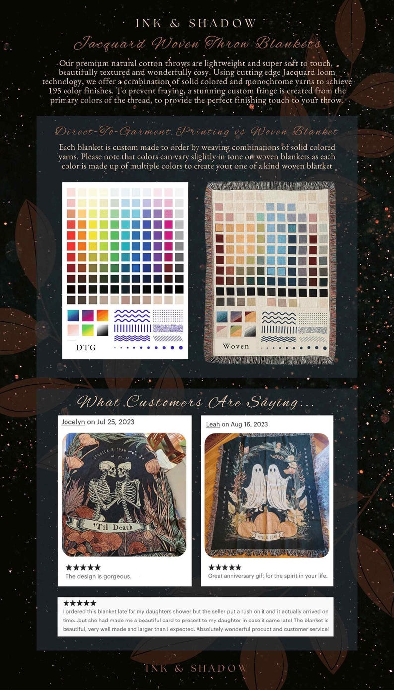 Retro Crow Pumpkin Farmhouse Throw Cottagecore Witch Decor | Vintage Aesthetic Witchy Tapestry Blanket Fall Vibes Maximalist Unique Gift image 7