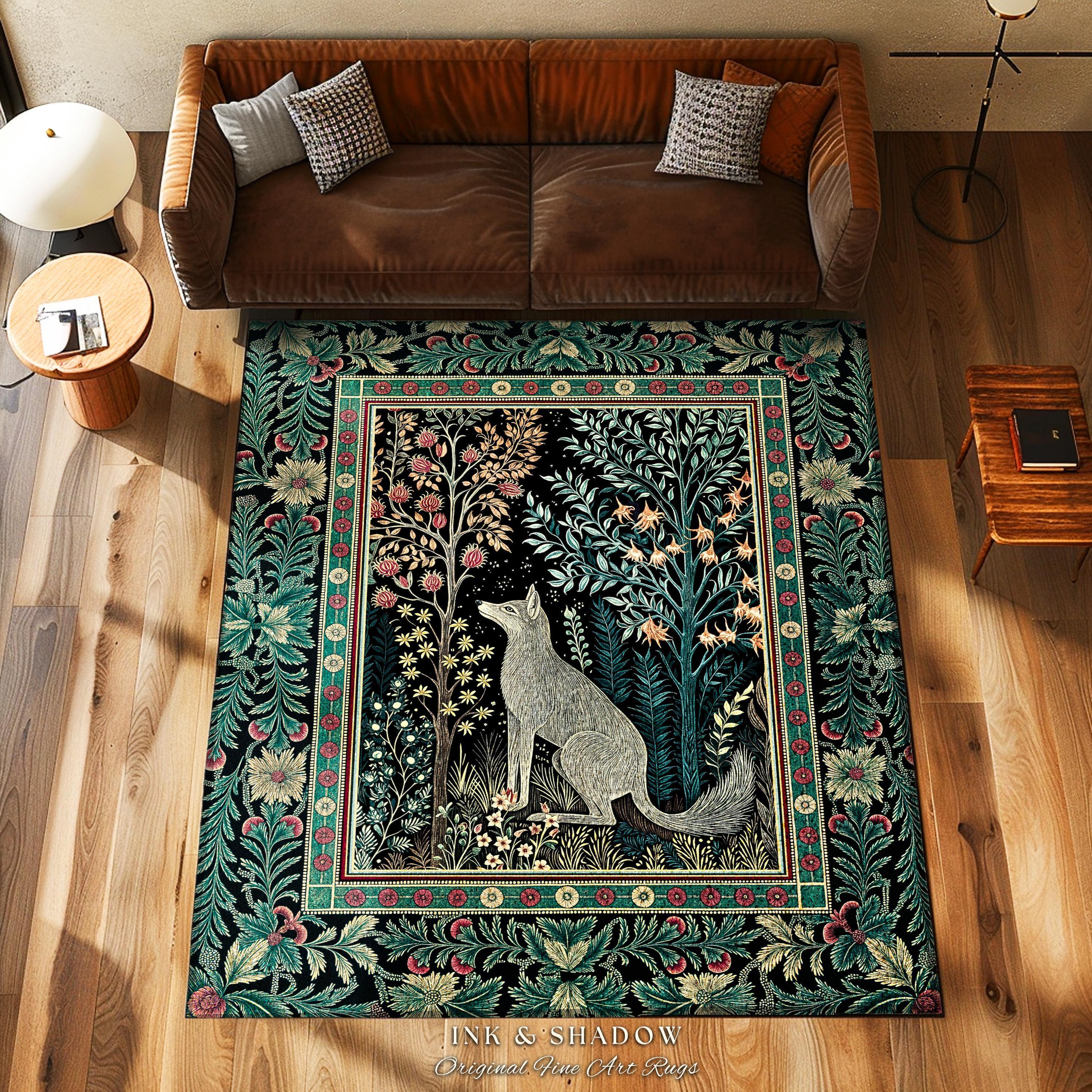 Enchanted Forest Whimsical Rug | Fairytale Woodland Cottagecore