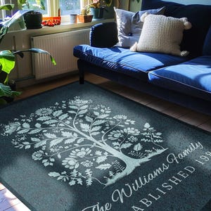 Custom Rug Personalized Decor Area Rugs Custom Image Rugs Customizable Photo Rug, Logo Rug, Song Rug, Name Rug, Your Image Rug Gift Custom
