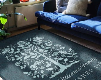 Custom Rug Personalized Decor Area Rugs Custom Image Rugs Customizable Photo Rug, Logo Rug, Song Rug, Name Rug, Your Image Rug Gift Custom