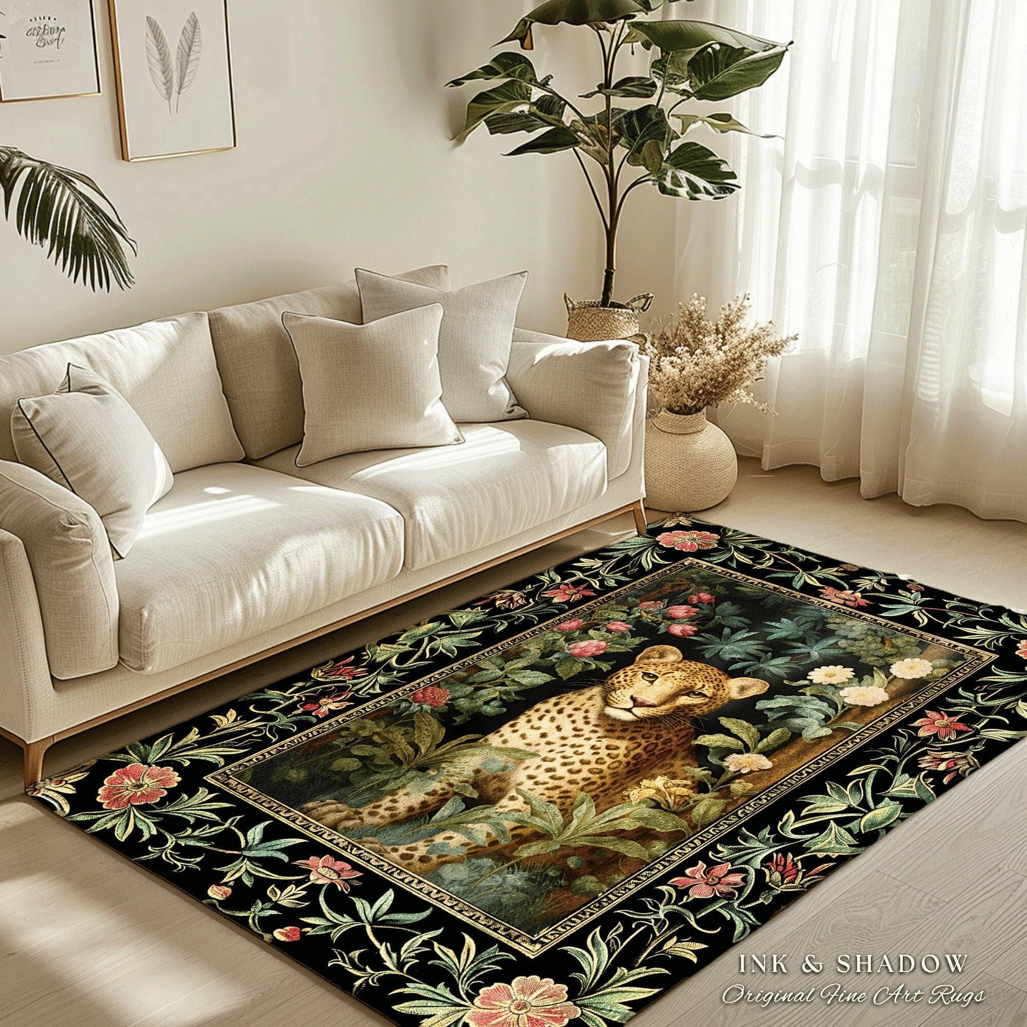 Jungle Aesthetic Area Rug | Nature Inspired Room Decor William Morris ...