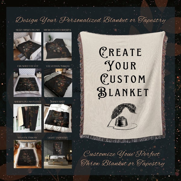 Woven Tapestry Blanket Etsy