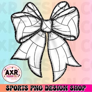 Volleybal coquette boog png, schattige glitter volleybal boog sublimatie ontwerp, volleybal wedstrijddag, girlie volleybalshirt digitale download