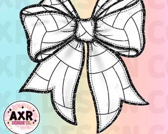 Volleyball coquette bow png, cute glitter volleyball bow sublimation design, volleyball game day, girlie volleyball shirt digital download
