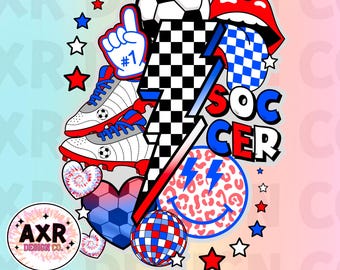 Retro soccer png, soccer sublimation design, soccer vibes png, soccer game day png, soccer mom png, cute soccer shirt design, digital design