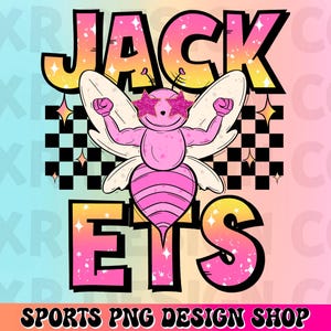 Jackets preppy mascot png, jackets mascot school spirit design, retro jackets sublimation design, sports team mascot shirt digital print