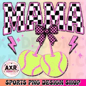 Tennis mama png, retro tennis sublimation design, tennis mom png, tennis match day png, bougie tennis mom, tennis coquette bow cherries png