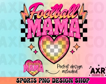 Mamãe de futebol png, design retrô de sublimação de futebol, mãe de futebol bougie png, dia de jogo de futebol png, camisa de futebol da moda png