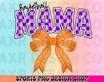 Basketball mama png, retro sublimacja koszykówki, kokietka do koszykówki png, dzień meczu koszykówki png, modna fioletowa koszulka drużyny koszykarskiej