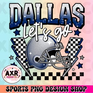 Dallas football png, American football sublimation design, custom football png, retro football shirt png, game day touchdown season png