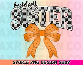 Irmã de basquete png, sublimação de basquete retrô, arco de basquete coquete png, dia de jogo de basquete, camisa de time de basquete preta da moda