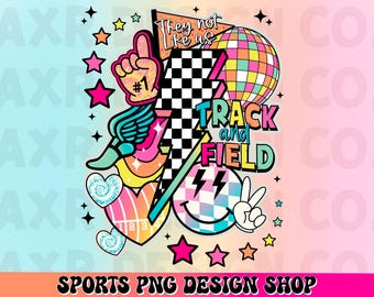 Collage de pista y campo retro Png, diseño de sublimación de pista y campo, archivo de impresión dtf, png de deportes escolares, png de mamá de pista, descarga digital