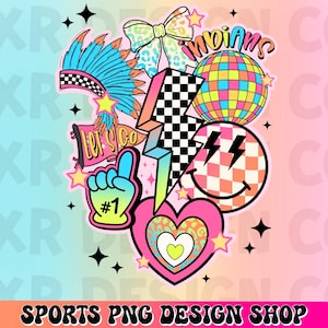Indians preppy mascot png, retro Indians mascot school spirit design, retro Indians sublimation, sports team shirt digital print