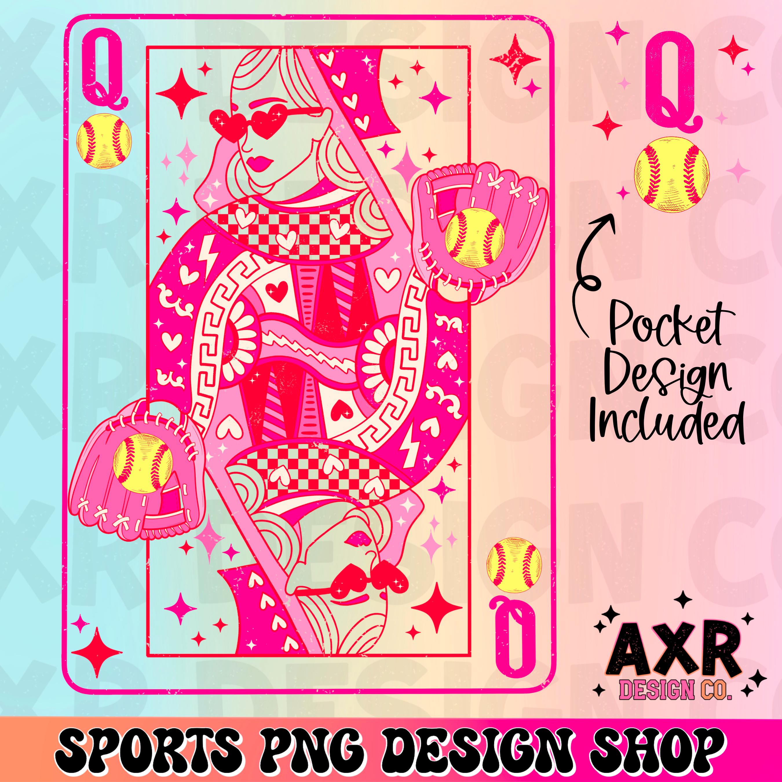 Pink queen of hearts card png - Etsy Österreich, image size:2700x2700