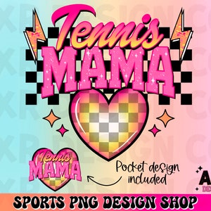 Tennis mama png, retro tennis sublimation design, tennis mom png, tennis match day png, bougie tennis mon png, trendy tennis shirt png