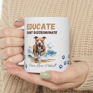 Pitbull owner Mug Pitbull Lover coffee cup Pittie family gift Mug for dog lover Pitbull mom coffee cup 11oz mug colorful gift with  Pitbull