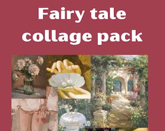 Paquete de fotos para la decoración de la habitación: cuadros de cuento de hadas