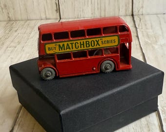 Vintage Matchbox No 5 London Bus W/ Original Box - BP Longlife - Etsy