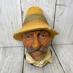 Romania Bossons Chalkware Head