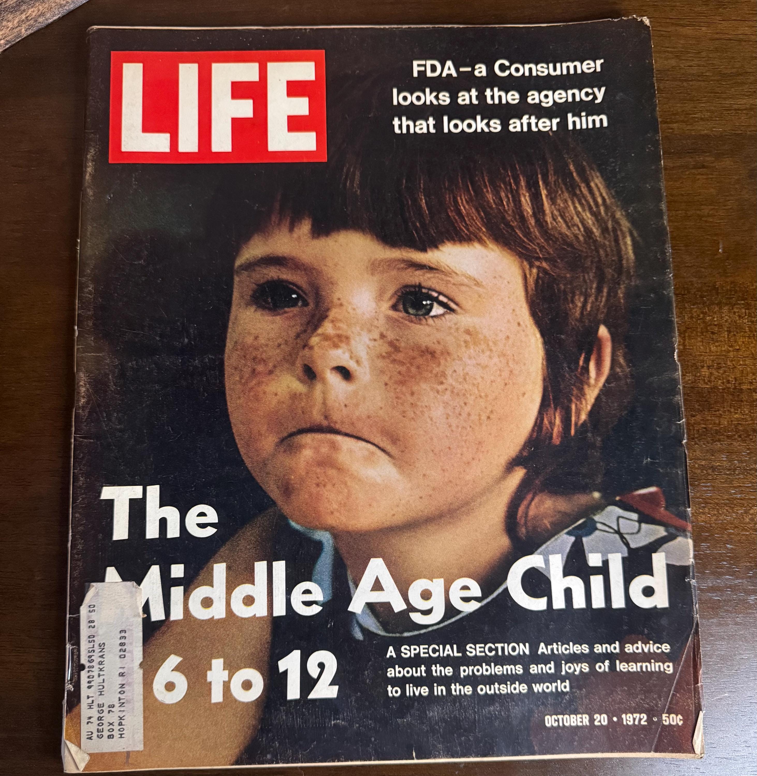 Life Magazine 1972 - Etsy