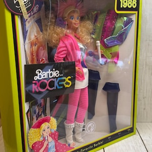 1986 Barbie and Rockers Barbie Doll - 50th Anniversary