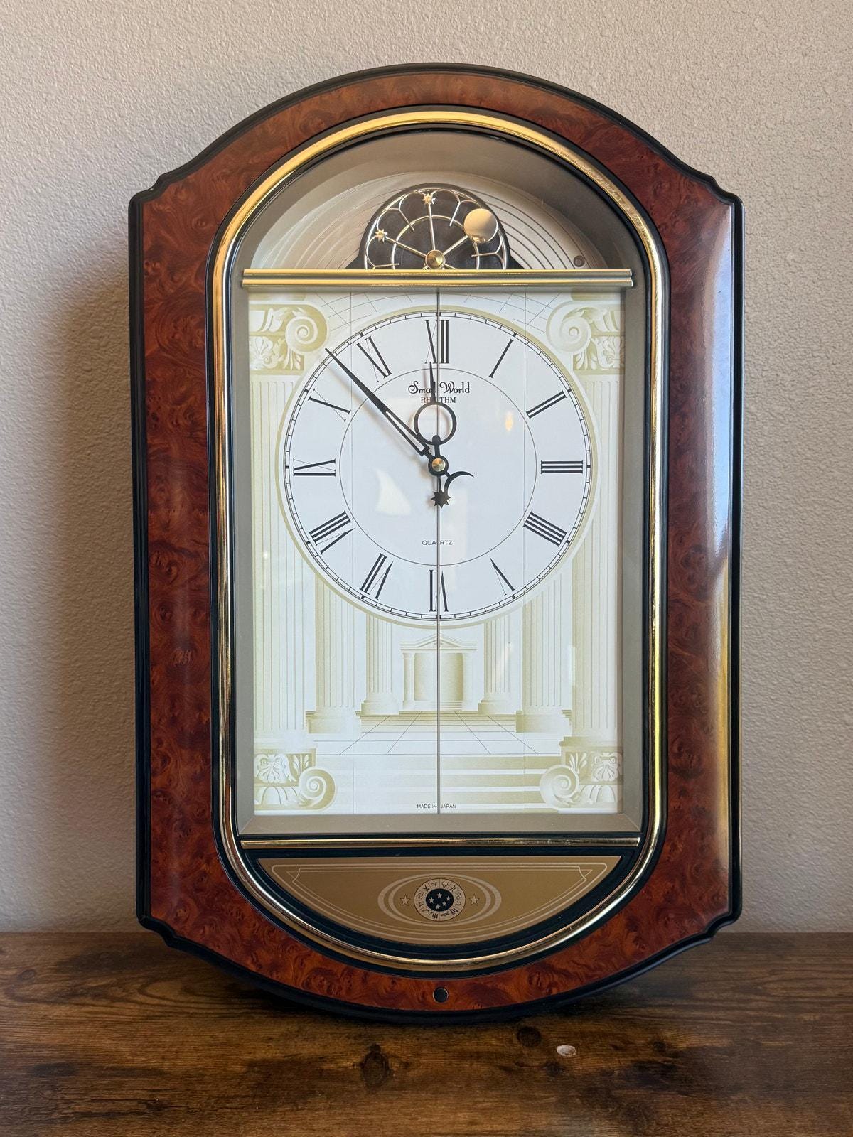 Vintage Rhythm Clock - Etsy