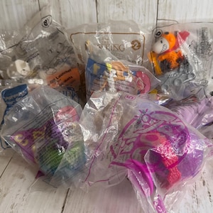 7 Count McDonald’s Toys in Original Package