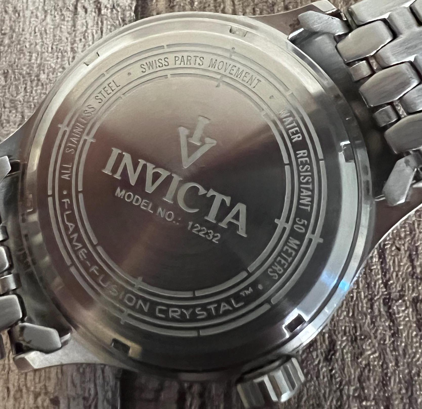 Invicta 12232 Vintage Silver Dial Stainless Steel Men’s Watch Invicta 12232 Vintage Silver Dial Stainless Steel Men main image 4