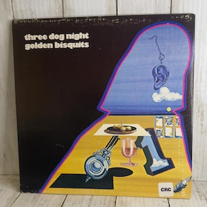 Three Dog Night Vinyl Record Album Golden Bisquits 1971 LP ABC Dunhill