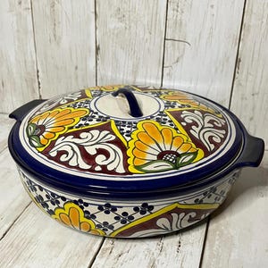 Made in Mexico Hand Painted Dish