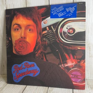 Paul McCartney And Wings Red Rose Speedway Vinyl Record Album LP 1973