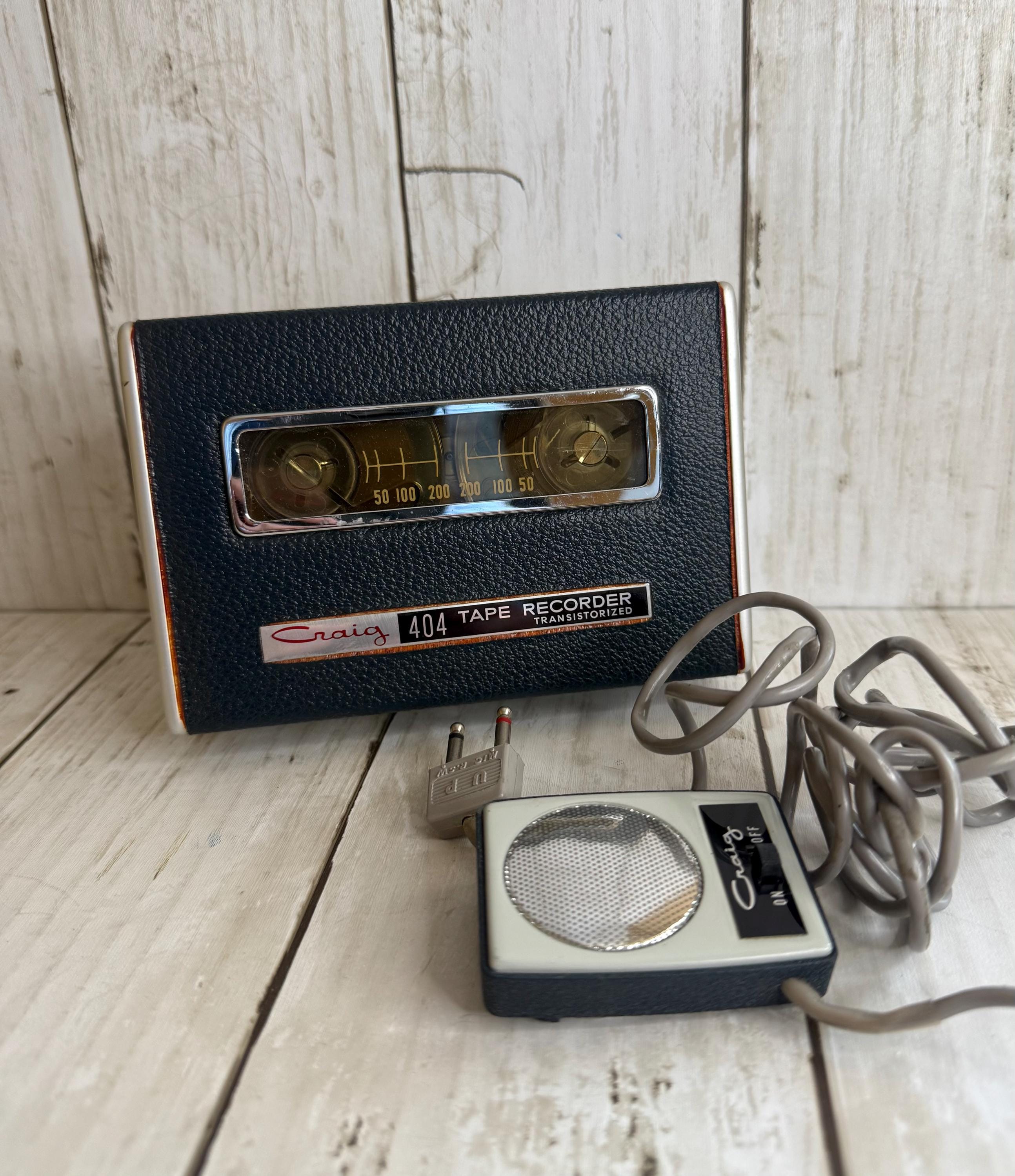 Craig 404 Tape Recorder - Untested - Etsy