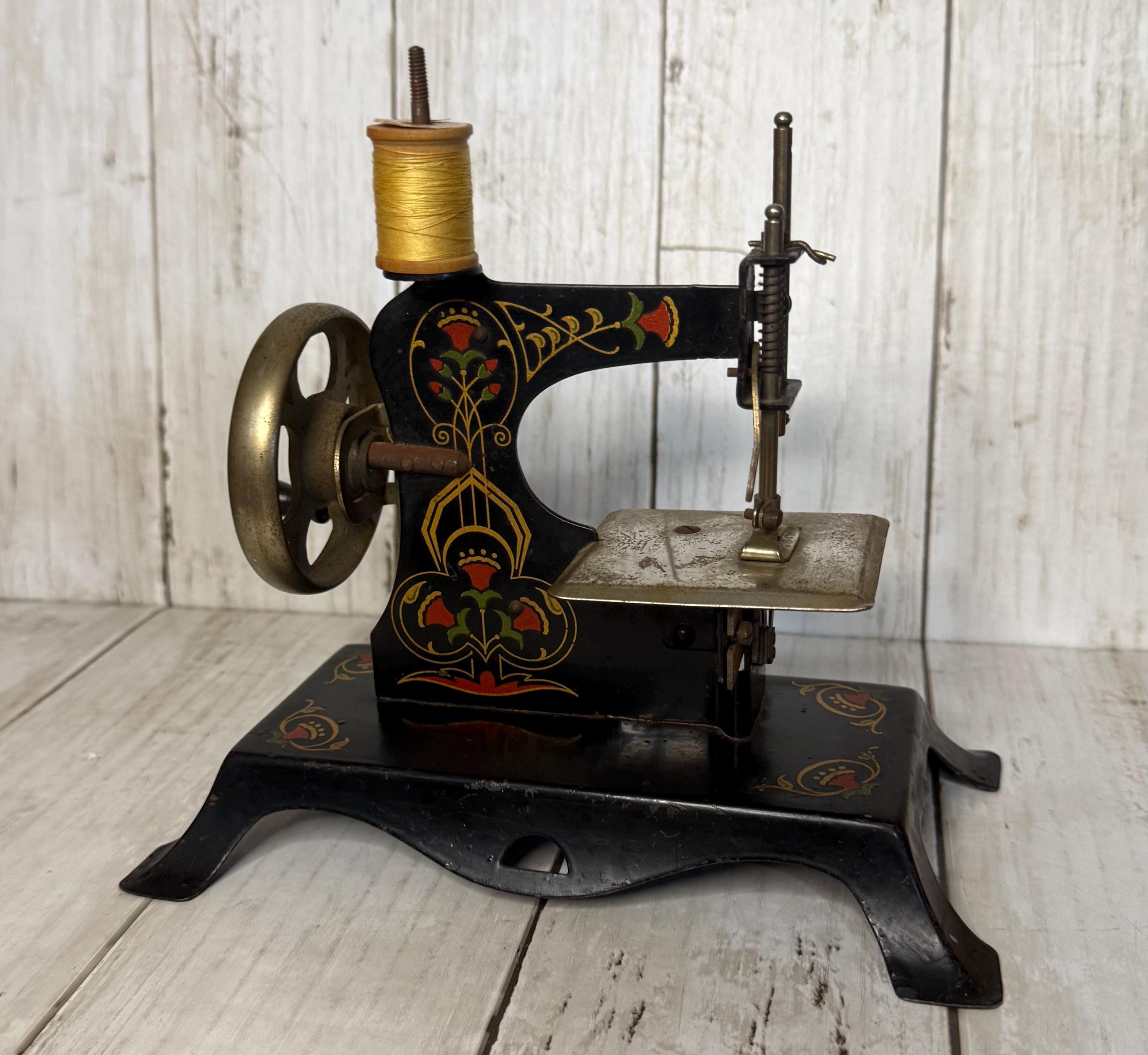 Antique German Sewing Machine - Etsy