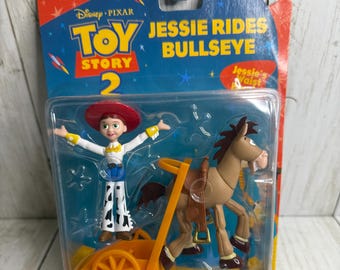 Toy Story 2 Jessie Rides Bullseye Action Figure