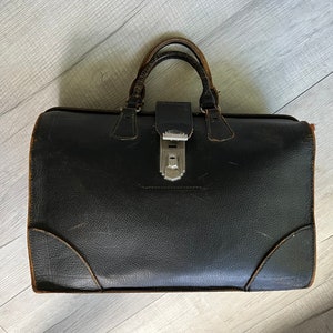 Vintage Leather Doctor Bag