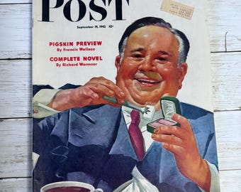 Sept 19, 1942 Saturday Evening Post Magazine