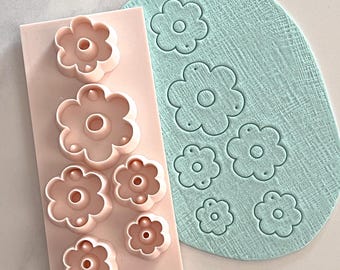 BloomStack All-In-One Polymer Clay Cutter | Statement Earrings E-114